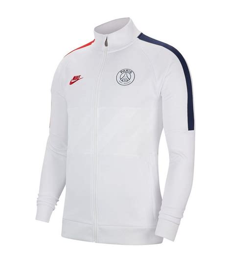 nike paris st. germain fanjacke i96 cl jacket weiß/dunkelblau|Nike Paris Saint.